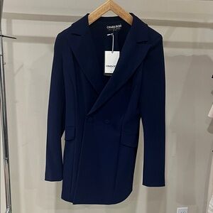 Chiara Boni Elegant Navy Blazer